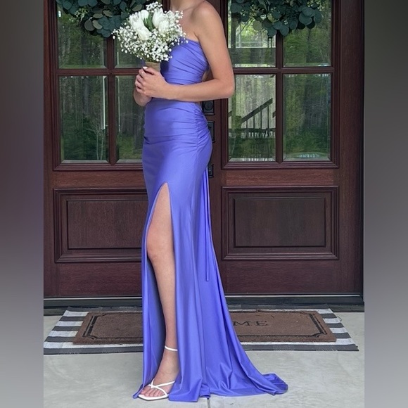 Elegant Purple Evening Gown Elegant Purple Evening Gown